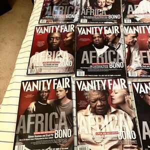 Vanity Fair Africa Edition Magazines 2007